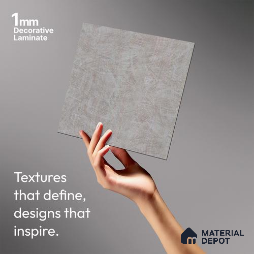 Stone Look LM 10473 8 ft x 4 ft Texture Finish Decorative Laminate - 1 mm | Suitable for TV Unit, Wardrobe, Kitchen Cabinets