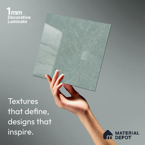 Stone Look LM 10898 8 ft x 4 ft Glossy Finish Decorative Laminate - 1 mm | Suitable for TV Unit, Wardrobe, Kitchen Cabinets