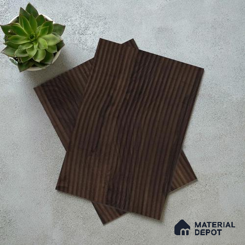 Wooden Fluted LM 18342 8 ft x 4 ft Texture Finish Decorative Laminate - 1.25 mm | Suitable for TV Unit,Wardrobe, Kitchen Cabinets