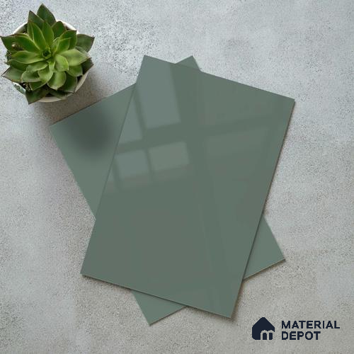 LM 23659 8 ft x 4 ft Solid Plain High Gloss Finish Acrylic Laminate - 1.5 mm | Suitable for Living Room, Kitchen, Office | Matching Edgeband Code EB 1121