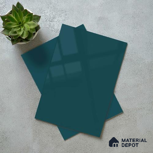 LM 23660 8 ft x 4 ft Solid Plain High Gloss Finish Acrylic Laminate - 1.5 mm | Suitable for Living Room, Kitchen, Office | Matching Edgeband Code EB 1122