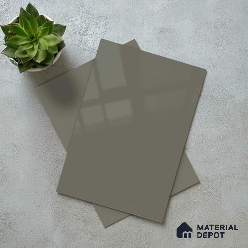 LM 23668 8 ft x 4 ft Solid Plain High Gloss Finish Acrylic Laminate - 1.5 mm | Suitable for Living Room, Kitchen, Office | Matching Edgeband Code EB 1205
