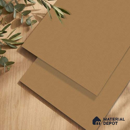 Brown Fabric Look LM 24404  8 ft x 4 ft Texture Finish Decorative Laminate - 1 mm | Suitable for TV Unit, Wardrobe, Kitchen Cabinets