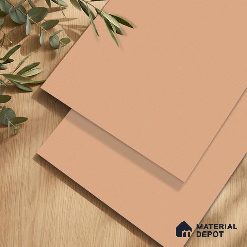 Brown Fabric Look LM 24405 8 ft x 4 ft Texture Finish Decorative Laminate - 1 mm | Suitable for TV Unit, Wardrobe, Kitchen Cabinets
