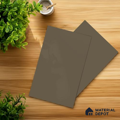 Light Brown Solid Colors Look SMT 938 8 ft x 4 ft Super Matte Finish Decorative Laminate - 1 mm | Suitable for Living Room, Kitchen, Office