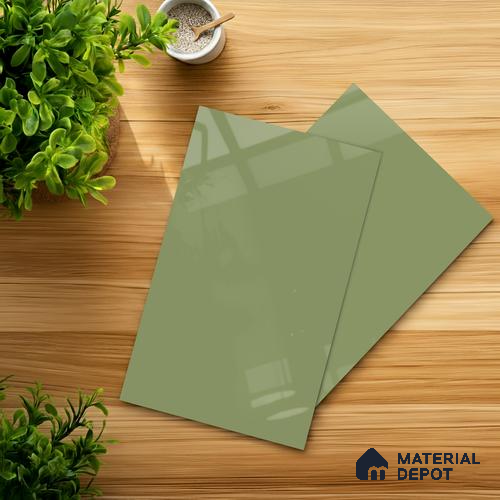 LM 21063 Wild Parrot High Gloss Finish 8 ft x 4 ft Decorative Laminate - 1 mm | Suitable for Living Room, Kitchen, Office
