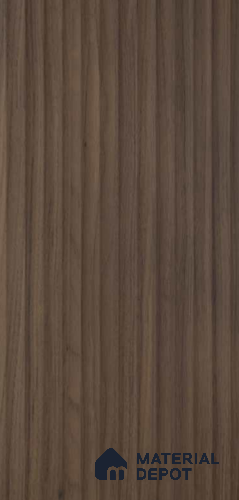 PN 07376 Wood Look Louver 8 ft x 0.8 ft Texture Finish  - 10 mm | Suitable for Feature Wall, TV Unit & Living Room