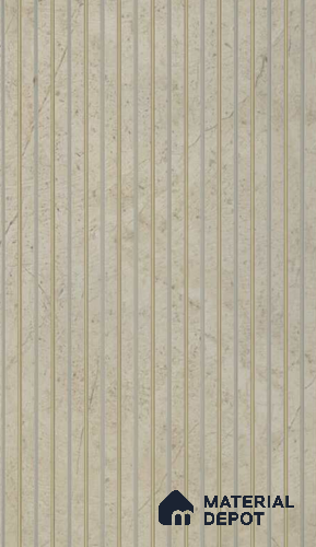 PN 07403 Marble Look Louver 8 ft x 1 ft Texture Finish - 10 mm | Suitable for Feature Wall, TV Unit & Living Room