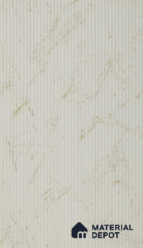 PN 07410 Wood Look Louver 8 ft x 1 ft Texture Finish  - 10 mm | Suitable for Feature Wall, TV Unit & Living Room