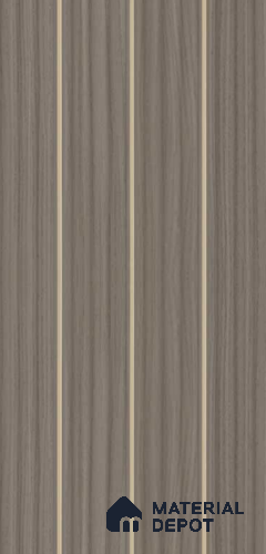 PN 07420 Marble Look Louver 10 ft x 0.8 ft Texture Finish - 10 mm | Suitable for Feature Wall, TV Unit & Living Room