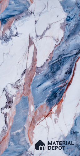 Marble Look PN 06705 8 ft x 4 ft Texture Finish Decorative Wall Panel - 1.5 mm | Suitable for TV Unit, Wardrobe, Kitchen Cabinets