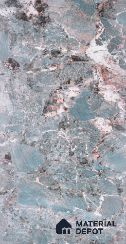 Marble Look PN 06711 8 ft x 4 ft Texture Finish Decorative Wall Panel - 1.5 mm | Suitable for TV Unit, Wardrobe, Kitchen Cabinets