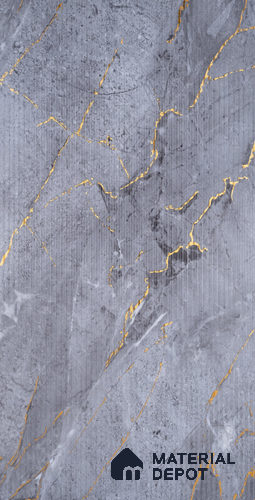 Marble Look PN 06700 8 ft x 4 ft Texture Finish Decorative Wall Panel - 3 mm | Suitable for TV Unit, Wardrobe, Kitchen Cabinets