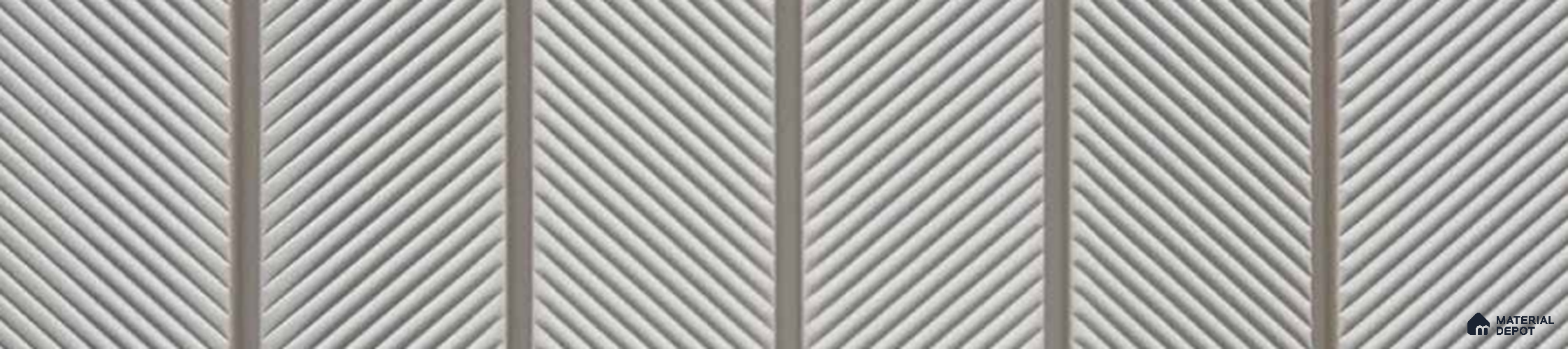 Textured Solid Look PN 06727  8 ft x 0.83 ft Texture Finish Louvers - 10 mm | Suitable for TV Unit, Wardrobe, Kitchen Cabinets