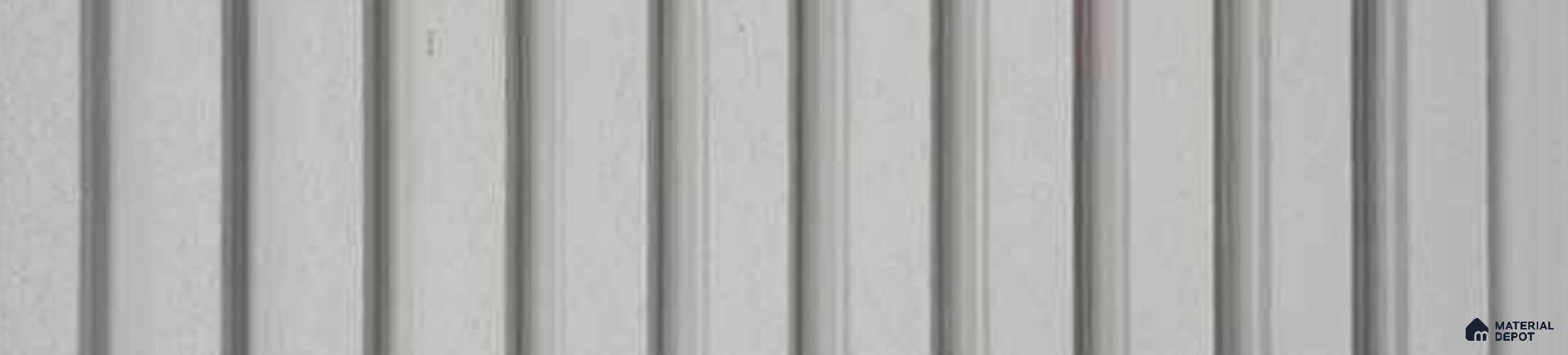 Textured Solid Look PN 06734  8 ft x 0.83 ft Texture Finish Louvers - 10 mm | Suitable for TV Unit, Wardrobe, Kitchen Cabinets