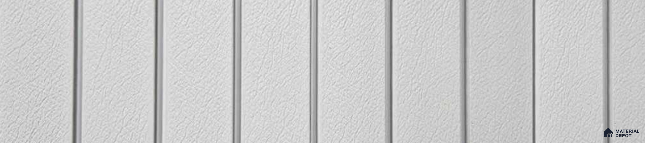 Textured Solid Look PN 06733 8 ft x 0.83 ft Texture Finish Louvers - 10 mm | Suitable for TV Unit, Wardrobe, Kitchen Cabinets