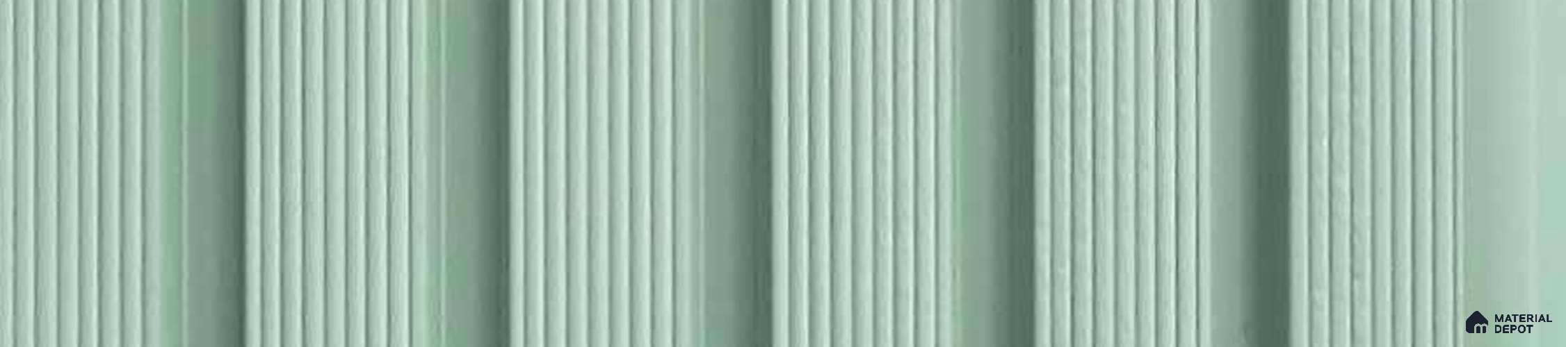 Textured Solid Look PN 06717  8 ft x 0.83 ft Texture Finish Louvers - 10 mm | Suitable for TV Unit, Wardrobe, Kitchen Cabinets