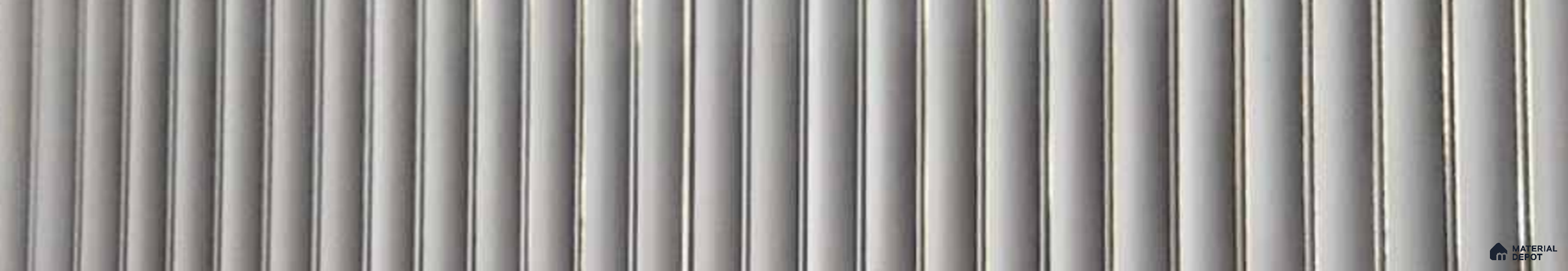 Textured Solid Look PN 06740 8 ft x 1 ft Texture Finish Louvers - 12 mm | Suitable for TV Unit, Wardrobe, Kitchen Cabinets
