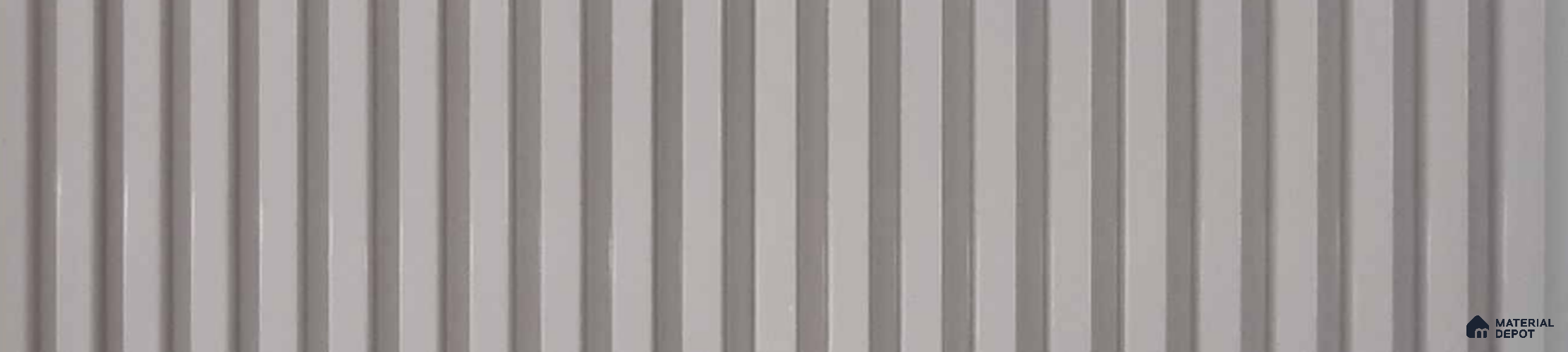 Textured Solid Look PN 06739 8 ft x 0.83 ft Texture Finish Louvers - 10 mm | Suitable for TV Unit, Wardrobe, Kitchen Cabinets