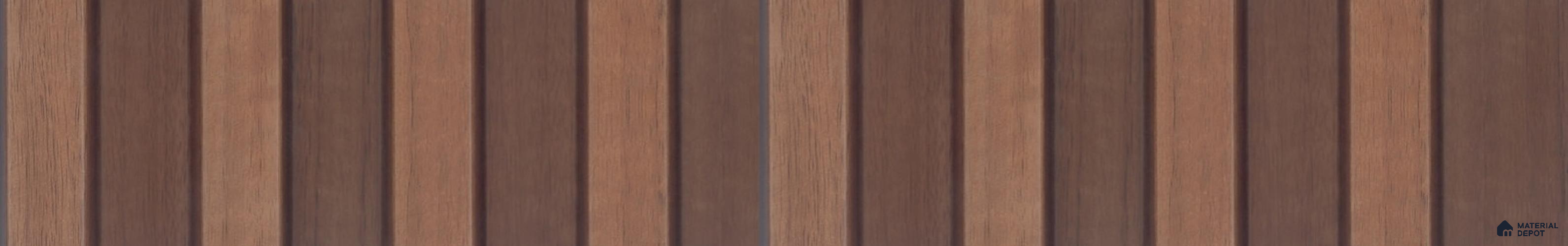 PN 06867 9.2 ft x 6.18 inch Charcoal Louvers/Panels - 16 mm