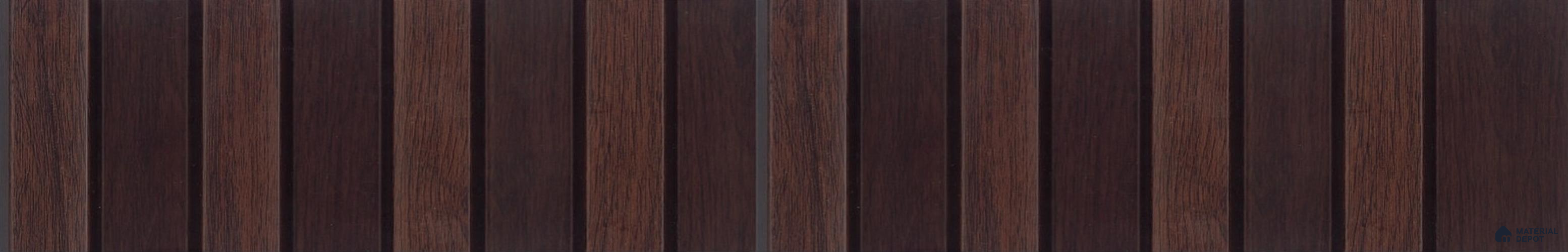 PN 06863 9.2 ft x 6.18 inch Charcoal Louvers/Panels - 16 mm