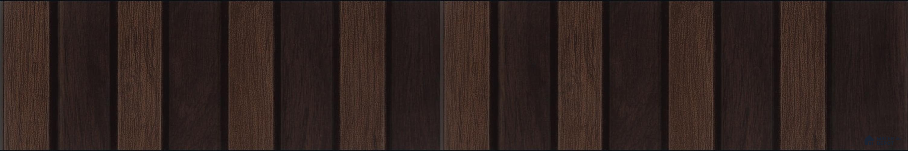 PN 06878 9.2 ft x 6.18 inch Charcoal Louvers/Panels - 16 mm