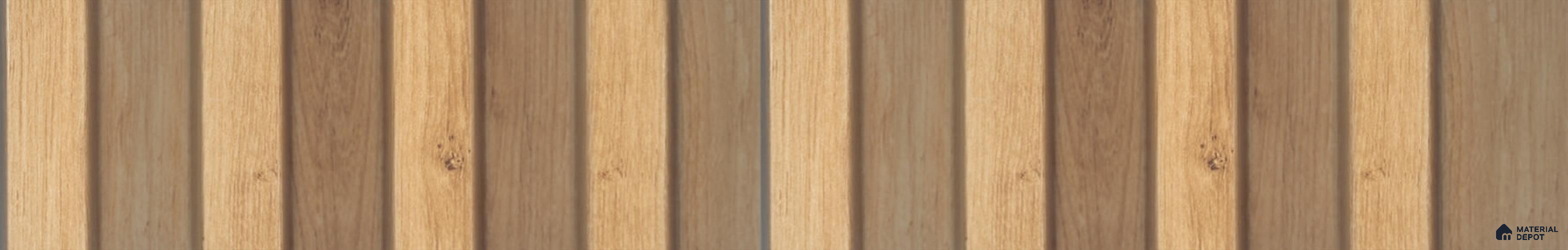 PN 06864 9.2 ft x 6.18 inch Charcoal Louvers/Panels - 16 mm