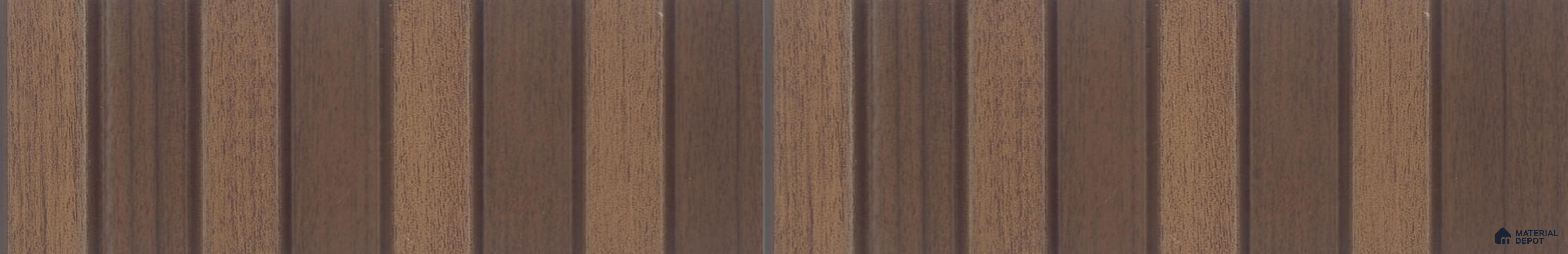 PN 06870 9.2 ft x 6.18 inch Charcoal Louvers/Panels - 16 mm