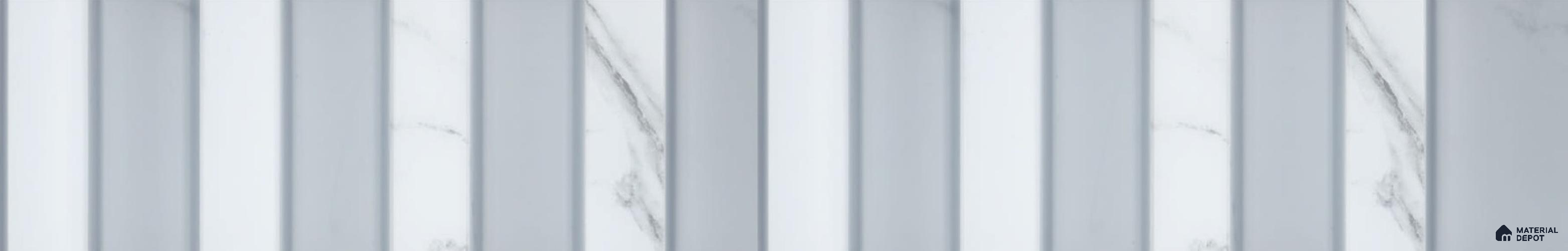 PN 06881 9.2 ft x 6.18 inch Charcoal Louvers/Panels - 16 mm