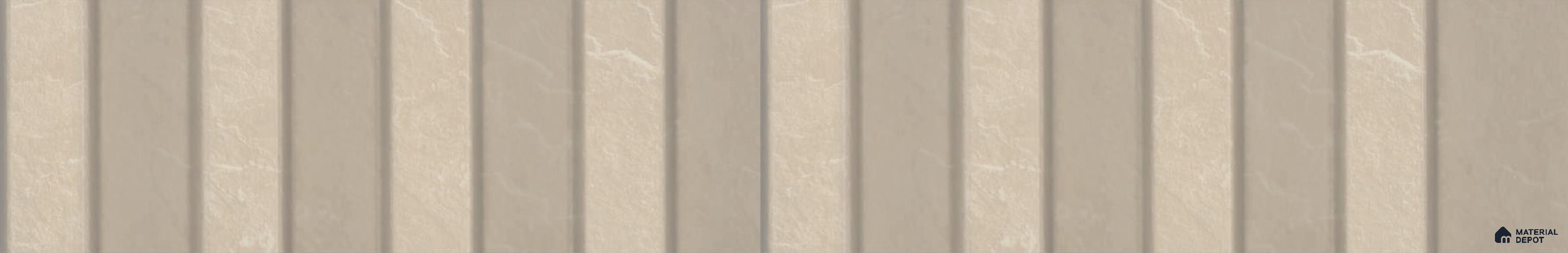 PN 06888 9.2 ft x 6.18 inch Charcoal Louvers/Panels - 16 mm