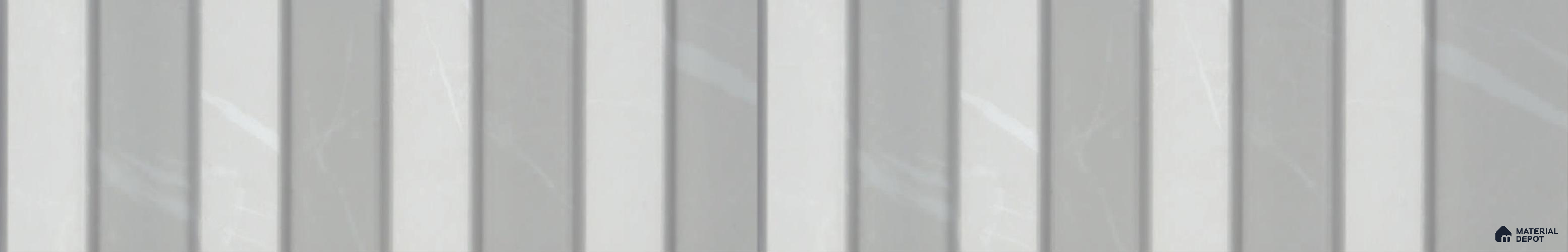 PN 06887 9.2 ft x 6.18 inch Charcoal Louvers/Panels - 16 mm