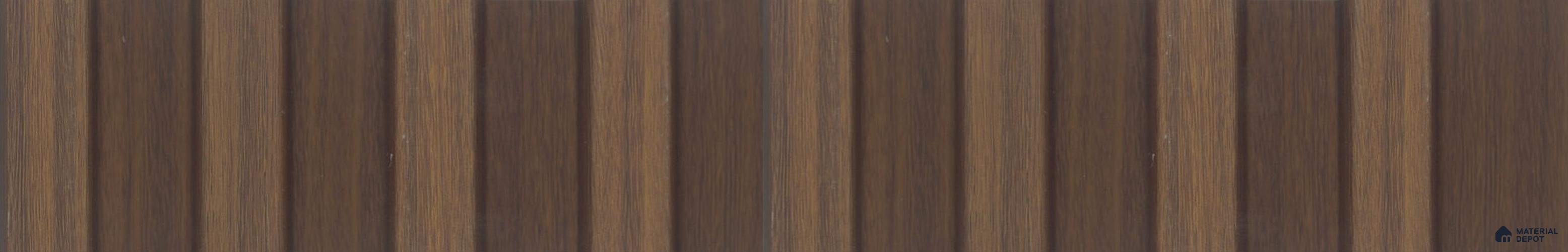 PN 06869 9.2 ft x 6.18 inch Charcoal Louvers/Panels - 16 mm