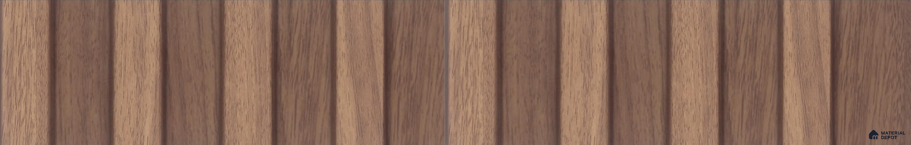 PN 06865 9.2 ft x 6.18 inch Charcoal Louvers/Panels - 16 mm