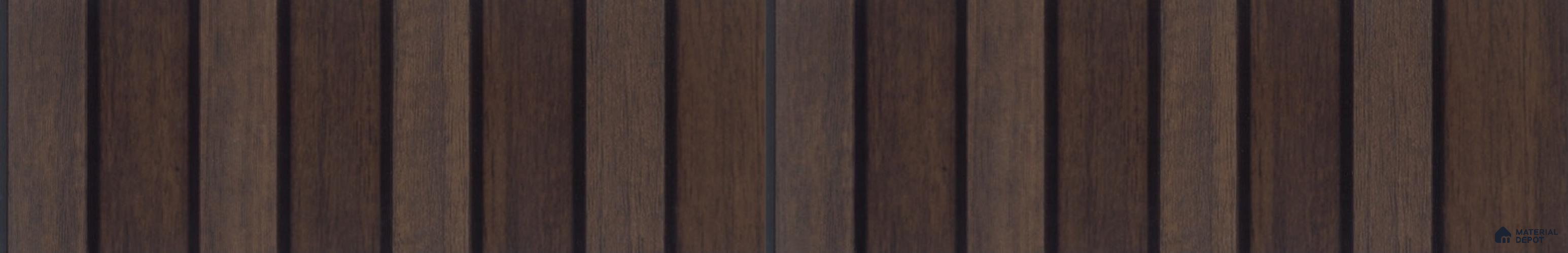 PN 06873 9.2 ft x 6.18 inch Charcoal Louvers/Panels - 16 mm