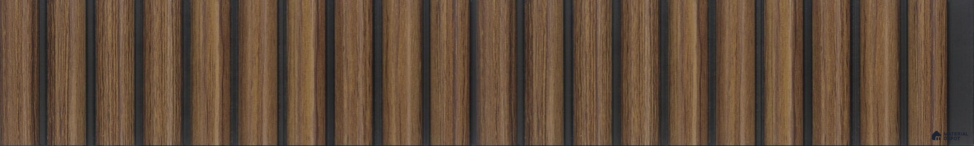PN 06821 9.2 ft x 5.9 inch Charcoal Louvers/Panels - 10 mm