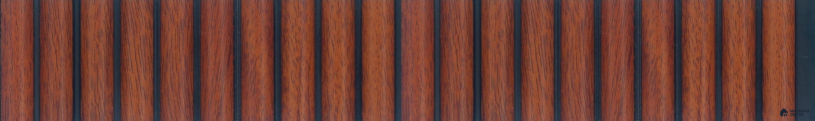PN 06827 9.2 ft x 5.9 inch Charcoal Louvers/Panels - 10 mm