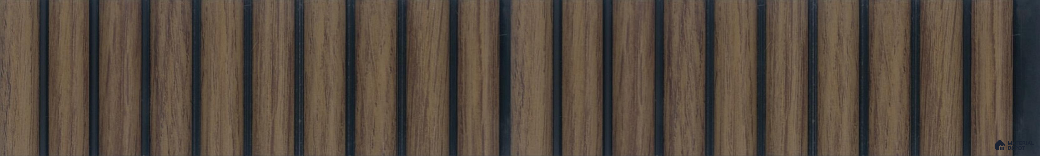 PN 06828 9.2 ft x 5.9 inch Charcoal Louvers/Panels - 10 mm