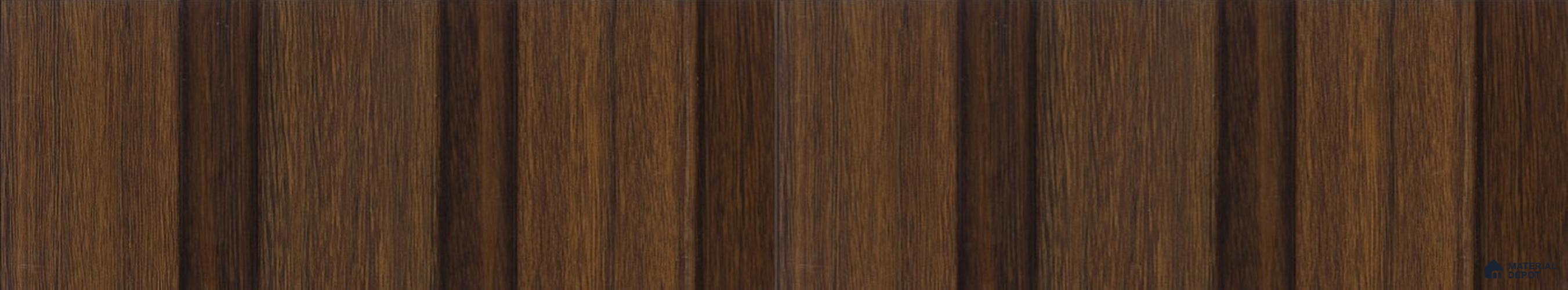 PN 06838 9.2 ft x 5 inch Charcoal Louvers/Panels - 12 mm
