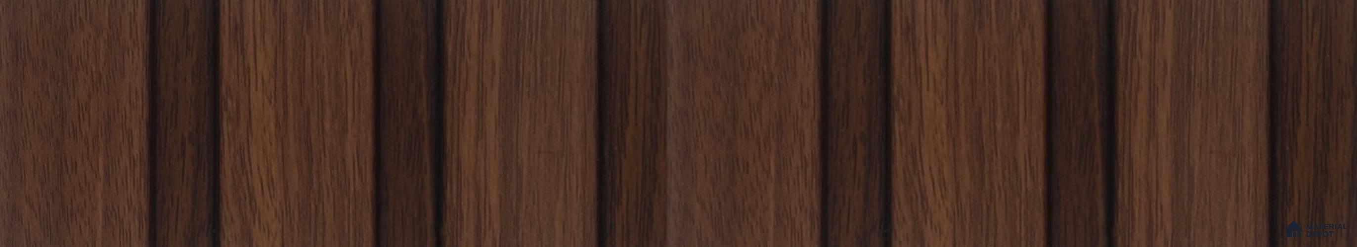 PN 06841 9.2 ft x 5 inch Charcoal Louvers/Panels - 12 mm