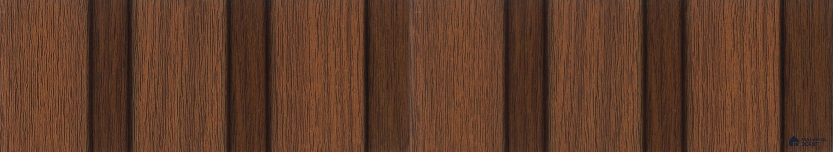 PN 06842 9.2 ft x 5 inch Charcoal Louvers/Panels - 12 mm