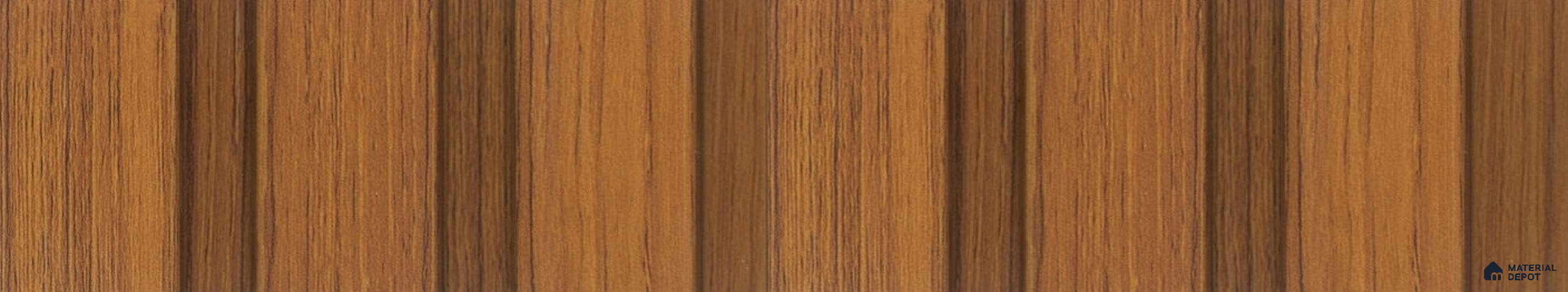 PN 06844 9.2 ft x 5 inch Charcoal Louvers/Panels - 12 mm
