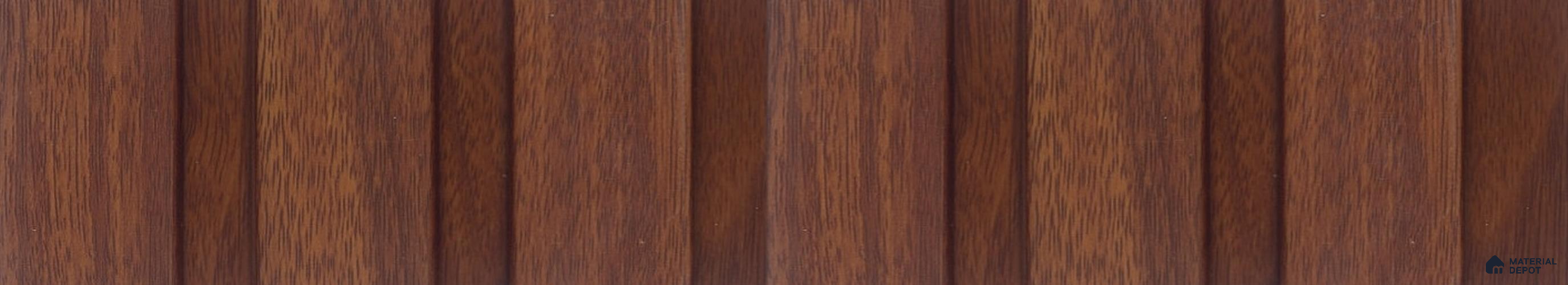 PN 06845 9.2 ft x 5 inch Charcoal Louvers/Panels - 12 mm