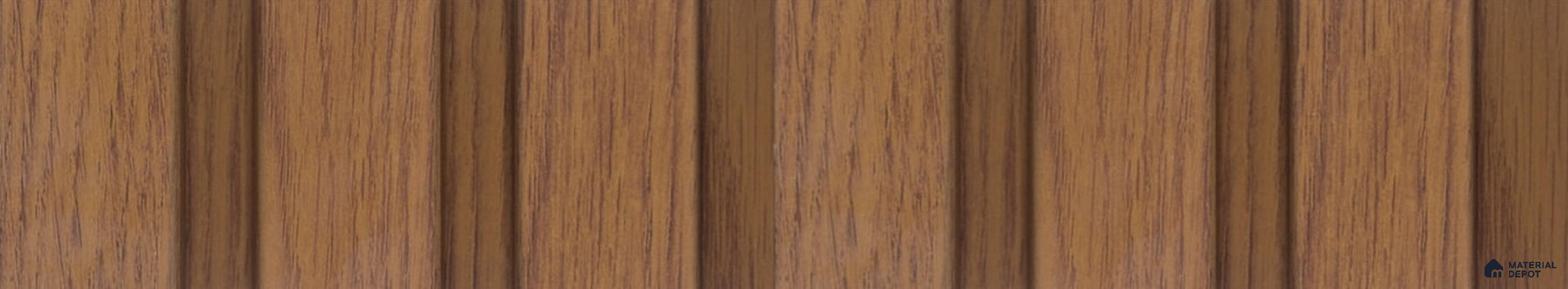 PN 06834 9.2 ft x 5 inch Charcoal Louvers/Panels - 12 mm