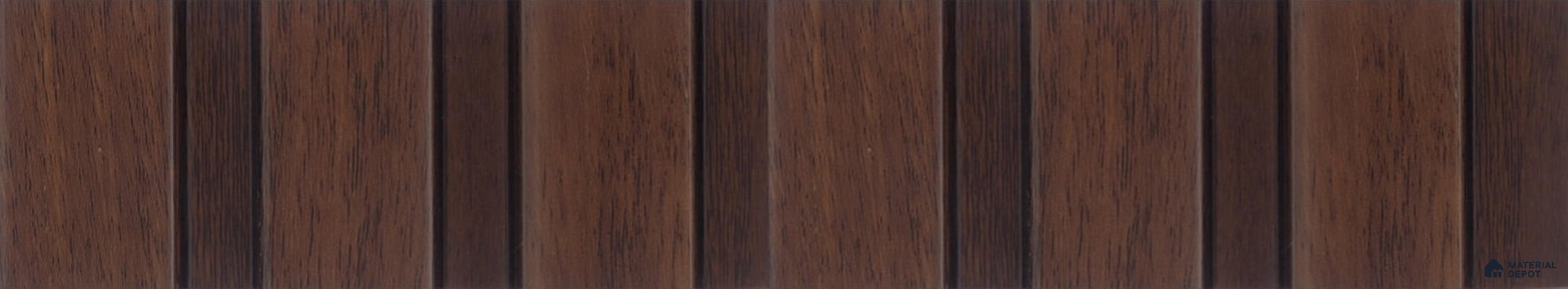 PN 06835 9.2 ft x 5 inch Charcoal Louvers/Panels - 12 mm
