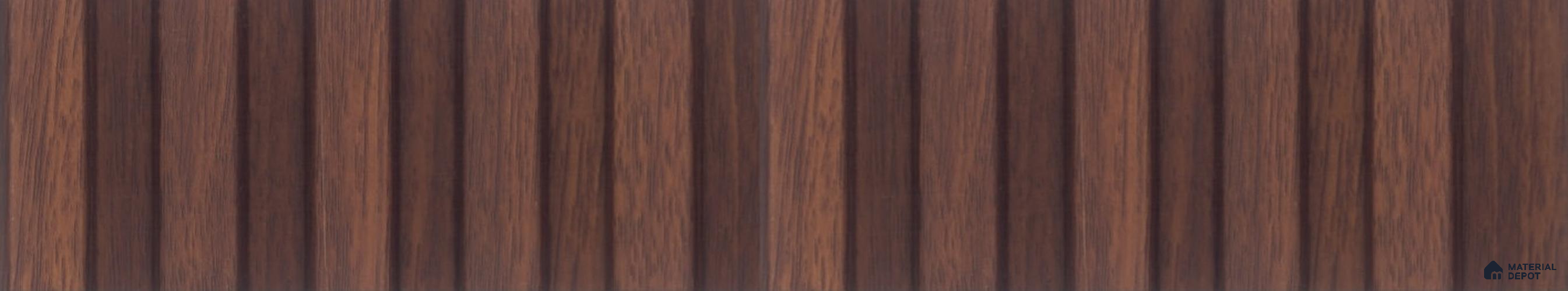 PN 06809 9.2 ft x 4.7 inch Charcoal Louvers/Panels - 12 mm
