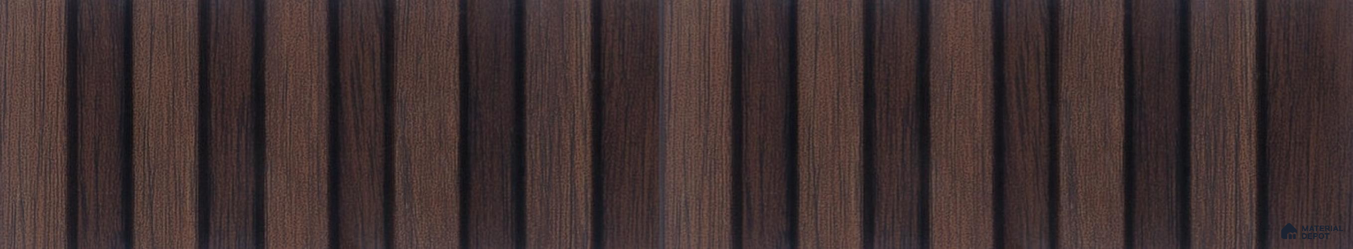 PN 06811 9.2 ft x 4.7 inch Charcoal Louvers/Panels - 12 mm