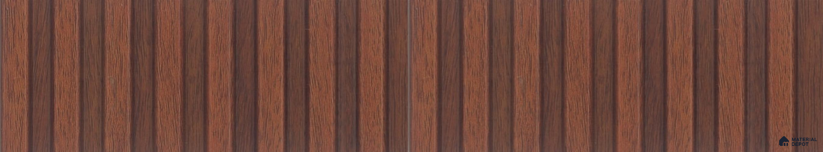 PN 06813 9.2 ft x 4.7 inch Charcoal Louvers/Panels - 12 mm