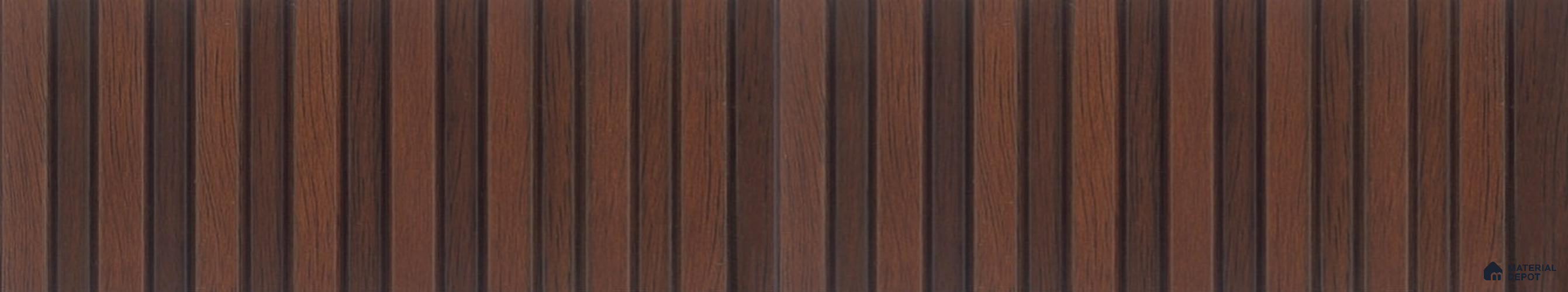PN 06814 9.2 ft x 4.7 inch Charcoal Louvers/Panels - 12 mm