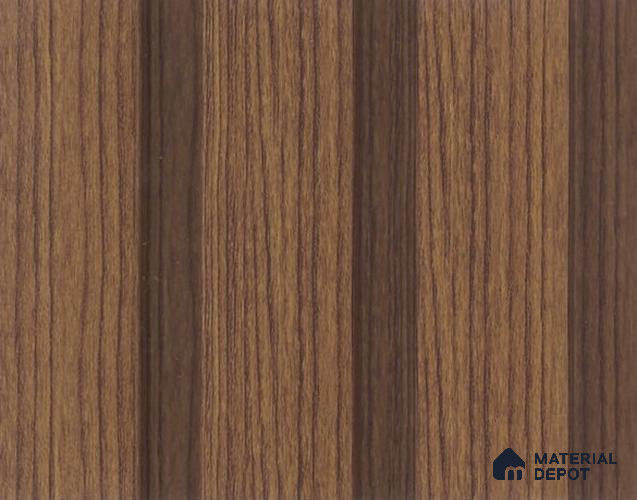 PN 06771 8 ft x 5 inch Charcoal Louvers/Panels - 12 mm