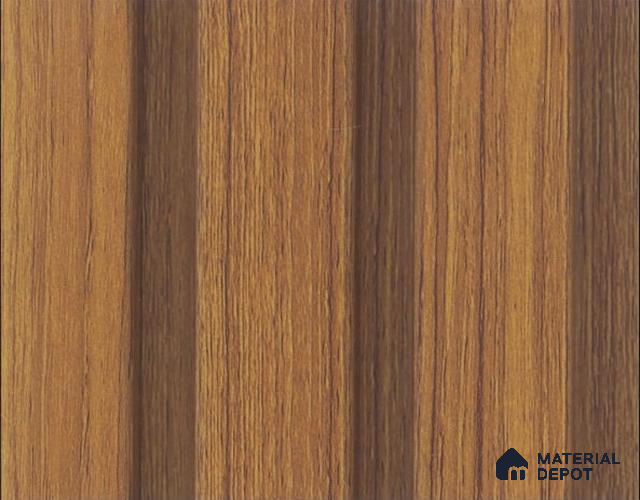 PN 06774 8 ft x 5 inch Charcoal Louvers/Panels - 12 mm